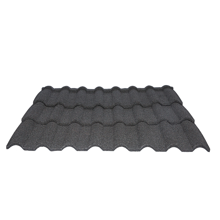 Telhas de Metal Revestidas de Pedra Resistência a Intempéries Leves 0,25mm 0,3mm 0,4mm 0,45mm Aço Milano Telha